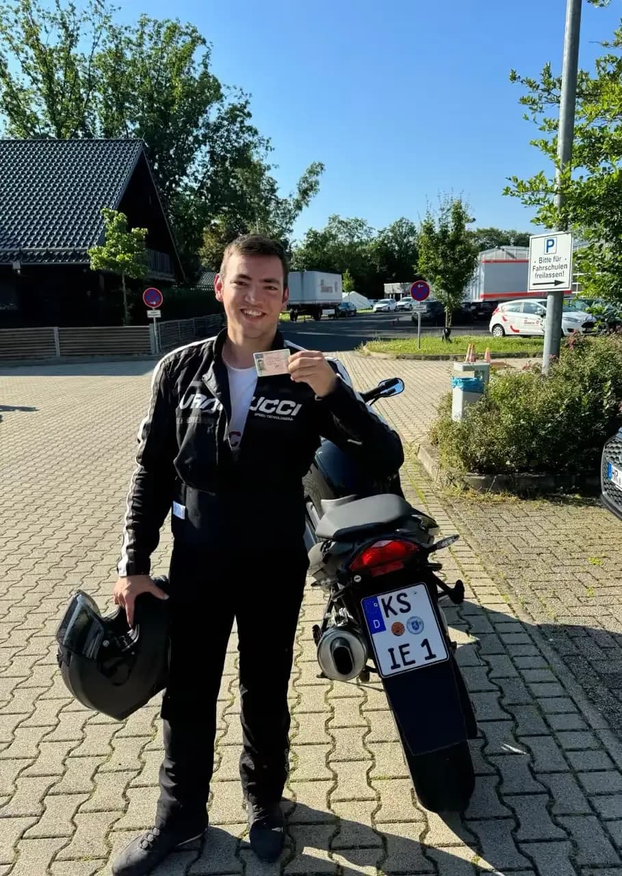 Johannes, Schüler des Fahrschulzentrums Kassel